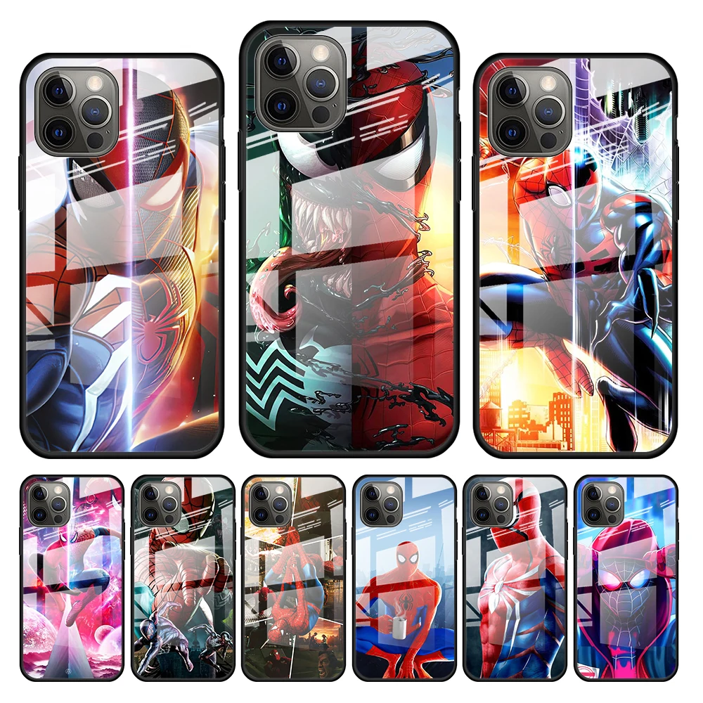 Marvel Spiderman Art for Apple iPhone 13 12 Pro Max Mini 11 Pro XS Max X XR 6S 6 7 8 Plus Tempered Glass Phone Case
Marvel Spiderman Art for Apple iPhone 13 12 Pro Max Mini 11 Pro XS Max X XR 6S 6 7 8 Plus Tempered Glass Phone Case