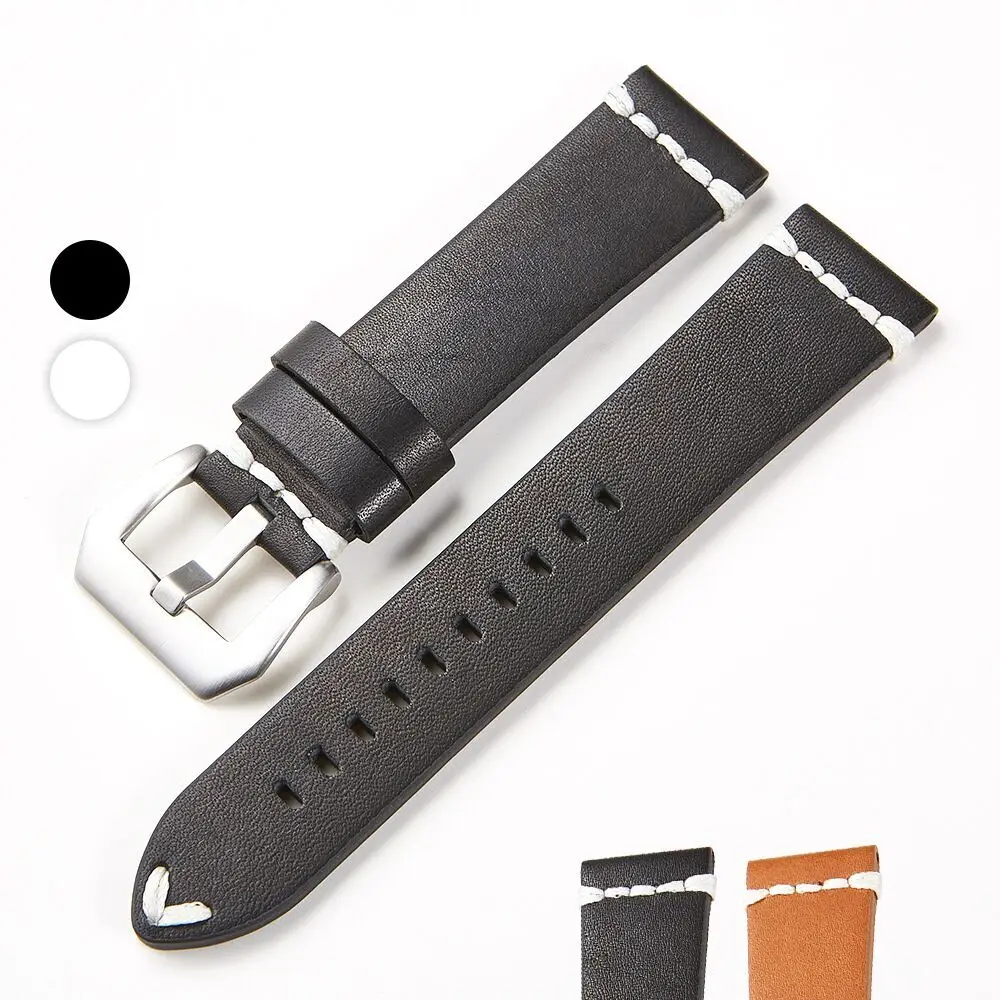 Watchbands Genuine Leather Watch Band Strap 20mm 22mm 24mm Black Brown Women Men Cowhide Bracelet Watch Accessories
Watchbands Genuine Leather Watch Band Strap 20mm 22mm 24mm Black Brown Women Men Cowhide Bracelet Watch Accessories