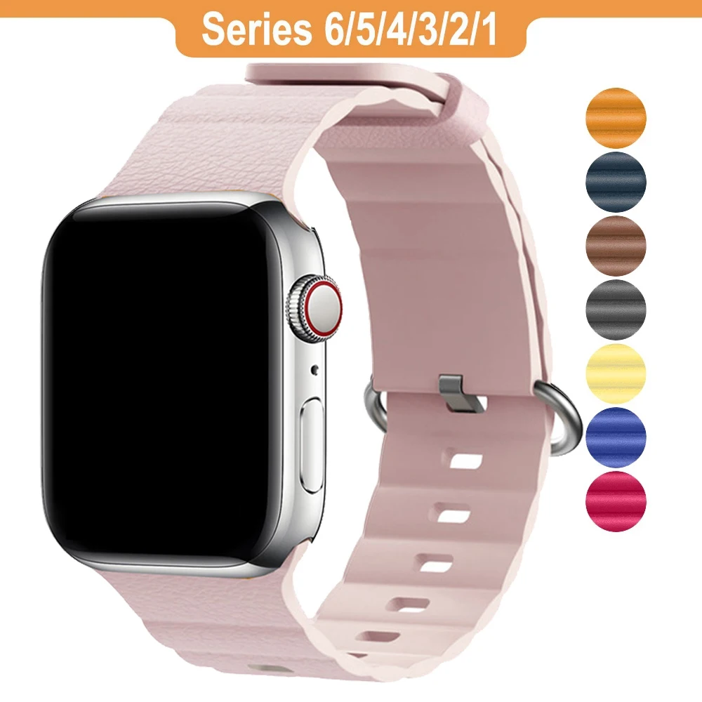 Ремешок силиконовый для apple watch band 44 мм 40 мм, сменный Браслет для iWatch series 6 5 4 3 2 1 42 мм 38 мм
Ремешок силиконовый для apple watch band 44 мм 40 мм, сменный Браслет для iWatch series 6 5 4 3 2 1 42 мм 38 мм