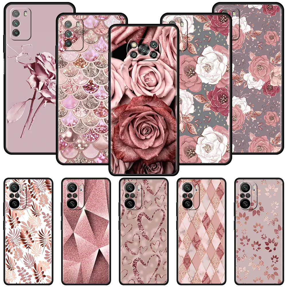 Gold Rose Pink Pattern Soft Capa For Xiaomi Redmi Note 9S 9 10 8 Pro K40 9C 7 9A 8T 7A 8A 6A 10S Case Tpu Phone Cover
Gold Rose Pink Pattern Soft Capa For Xiaomi Redmi Note 9S 9 10 8 Pro K40 9C 7 9A 8T 7A 8A 6A 10S Case Tpu Phone Cover