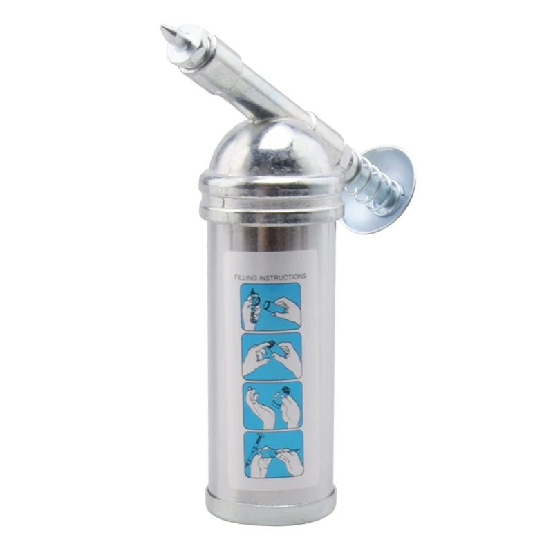 Mini Grease Gun Cartridge Grease Gun Hose Adapter 450cc Capacity Easy to Operate for Aviation Automobiles Locomotives
Mini Grease Gun Cartridge Grease Gun Hose Adapter 450cc Capacity Easy to Operate for Aviation Automobiles Locomotives