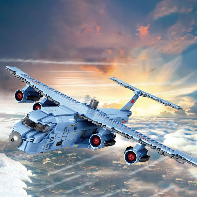 Y-20 Transport Aircraft Military SWAT Building Block Include 8 Figures Build Play And Display A Detailed Transport For Aged 12+ 
Y-20 Transport Aircraft Military SWAT Building Block Include 8 Figures Build Play And Display A Detailed Transport For Aged 12+