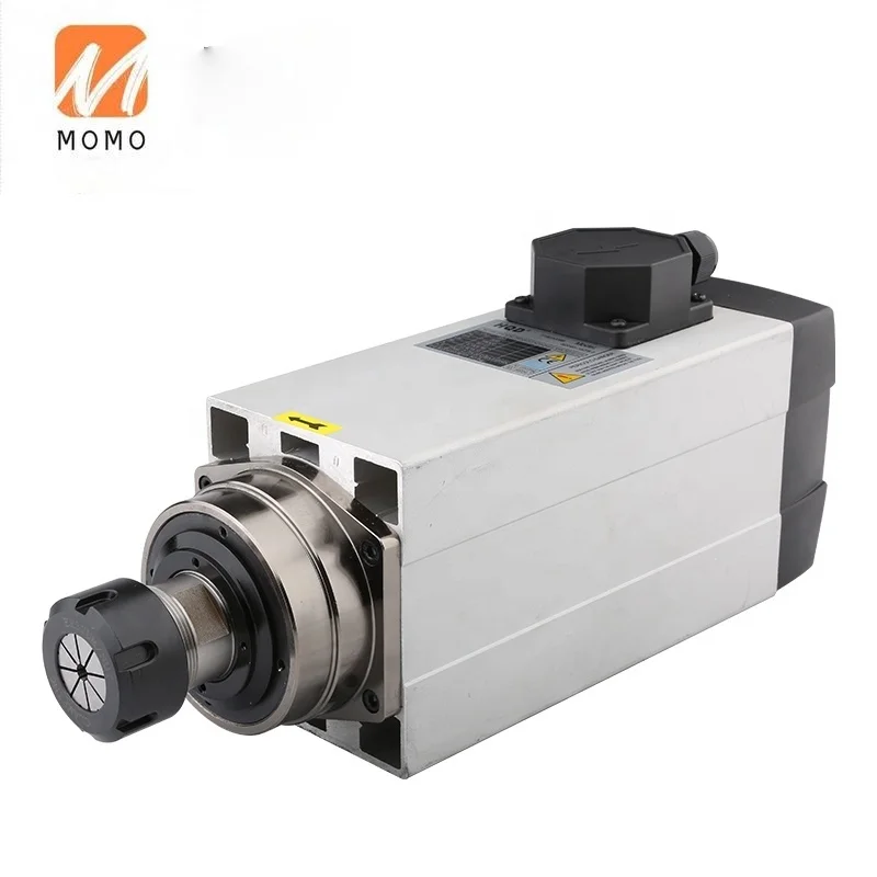 6KW 220v 380v Router Spindle Motor Air Cooling Spindle 18000rpm 300hz 12.6A 2.39Nm Cnc Router Using Engraving Wood
6KW 220v 380v Router Spindle Motor Air Cooling Spindle 18000rpm 300hz 12.6A 2.39Nm Cnc Router Using Engraving Wood