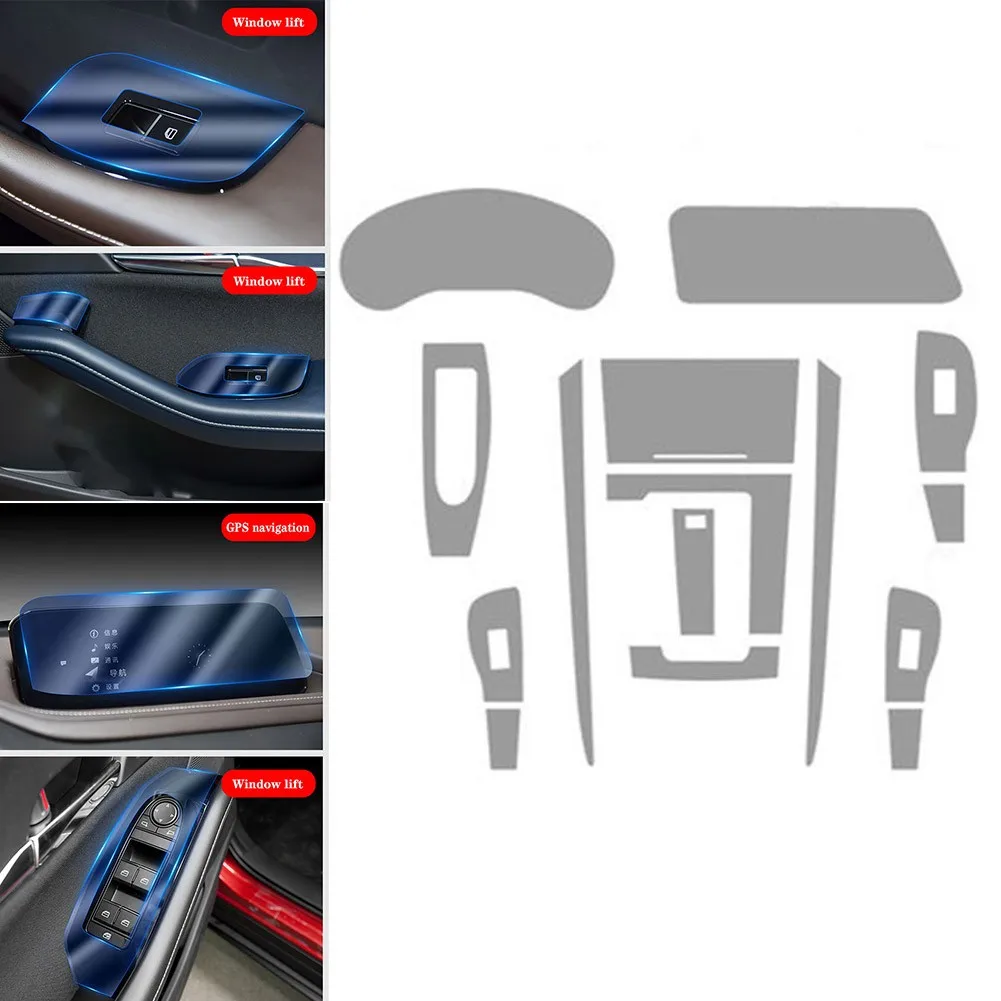 Transparent Car GPS Navigation Central Control Panel TPU Protective Film For Mazda CX-30 2020-2021 Automotive Interior Stickers
Transparent Car GPS Navigation Central Control Panel TPU Protective Film For Mazda CX-30 2020-2021 Automotive Interior Stickers