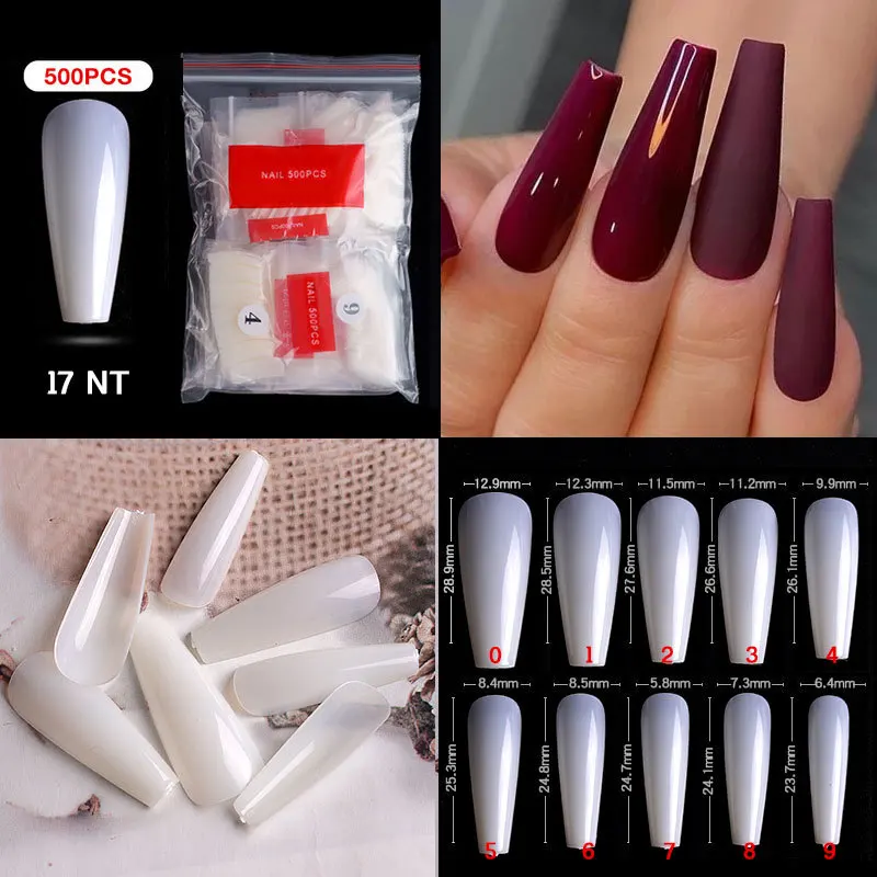 500pcs False nail tips with 10 sizes Nail Art French Acrylic False Nails Natural Transparent UV Gel Nail Polish Manicure
500pcs False nail tips with 10 sizes Nail Art French Acrylic False Nails Natural Transparent UV Gel Nail Polish Manicure