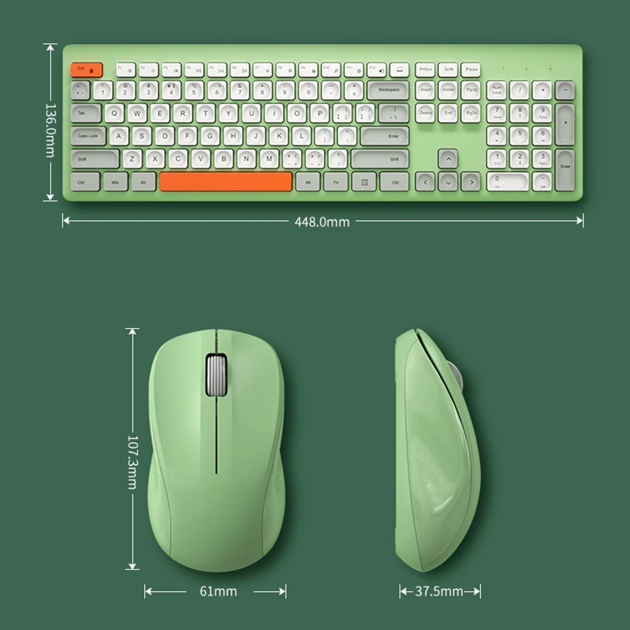 2.4G Wireless Keyboard Gaming Mouse Set For Macbook HP Silent Magic Keyboard Mouse Combo PC Gamer Computer Wireless Keyboard
2.4G Wireless Keyboard Gaming Mouse Set For Macbook HP Silent Magic Keyboard Mouse Combo PC Gamer Computer Wireless Keyboard