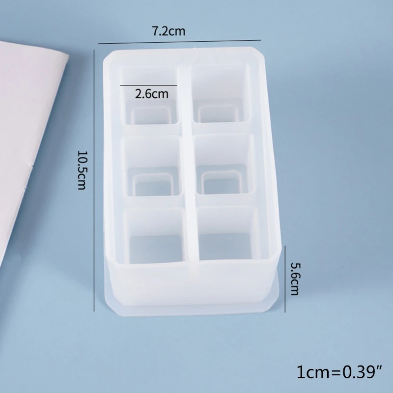 DIY Crafts Crystal Epoxy Resin Mold Lipstick Storage Box Casting Silicone Mold B36D
DIY Crafts Crystal Epoxy Resin Mold Lipstick Storage Box Casting Silicone Mold B36D