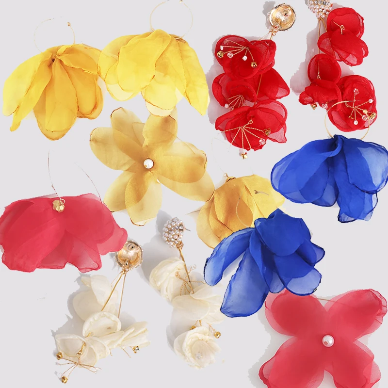 JURAN 34 Colors Summer 2020 Colorful Lace Flower Drop Earrings Women Boho Floral Statement Earrings Big Charm Dangle Earrings
JURAN 34 Colors Summer 2020 Colorful Lace Flower Drop Earrings Women Boho Floral Statement Earrings Big Charm Dangle Earrings
