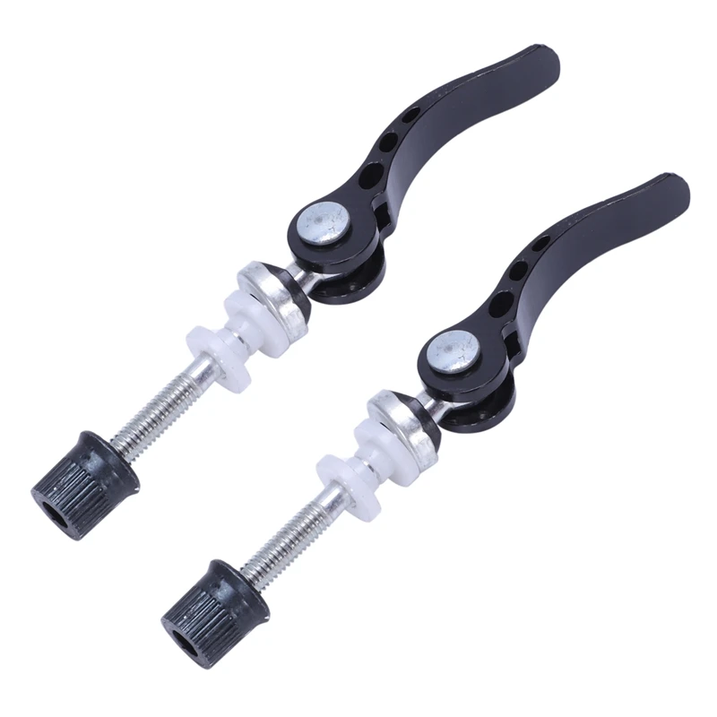 2X Black Bicycle Quick Release Seat Post Clamp Binder 6 X 55Mm Rod 
2X Black Bicycle Quick Release Seat Post Clamp Binder 6 X 55Mm Rod