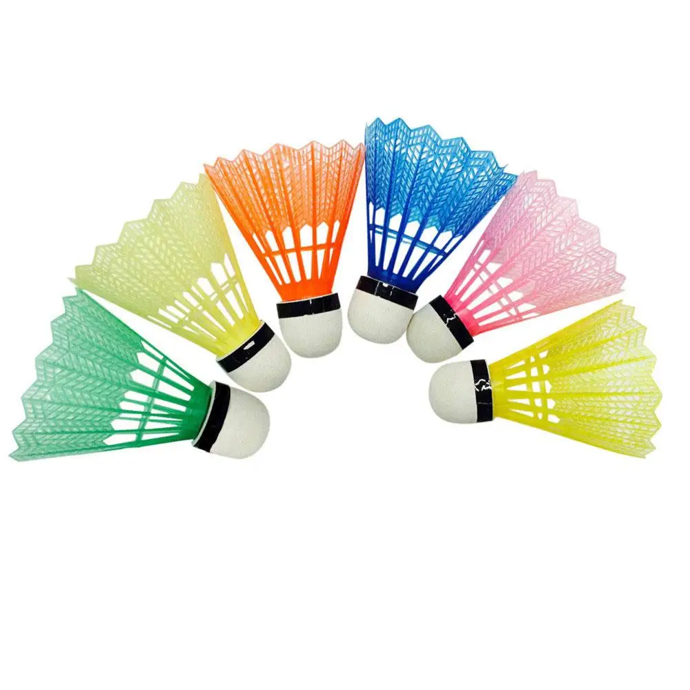6PCS Colorful Barrel Badminton Shuttlecock Badminton Durable Outdoor Ball Game Indoor Flyers Training Exercise
6PCS Colorful Barrel Badminton Shuttlecock Badminton Durable Outdoor Ball Game Indoor Flyers Training Exercise