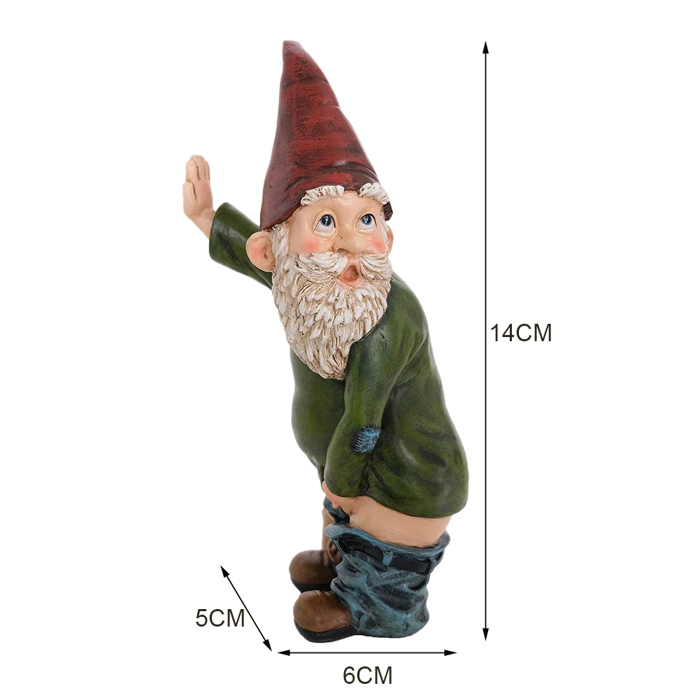 Funny Resin Figurines Naughty Garden Gnome Garden Decoration Statue Gnome Decoration Villa Home Figurines Fast delivery
Funny Resin Figurines Naughty Garden Gnome Garden Decoration Statue Gnome Decoration Villa Home Figurines Fast delivery