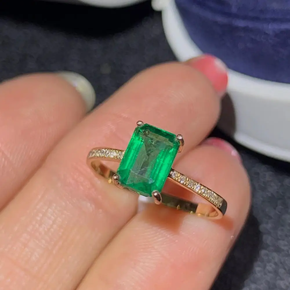 shilovem 18k yellow gold real Natural emerald Rings fine Jewelry party Customizable trendy open new gift 5*7mm dj0507966ml
shilovem 18k yellow gold real Natural emerald Rings fine Jewelry party Customizable trendy open new gift 5*7mm dj0507966ml