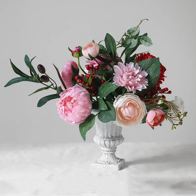 BAO GUANG TA White Retro Flower Pot Home Desktop Ground Party Decoration Resin Roman Sculpture European Make Old Vase R5404
BAO GUANG TA White Retro Flower Pot Home Desktop Ground Party Decoration Resin Roman Sculpture European Make Old Vase R5404