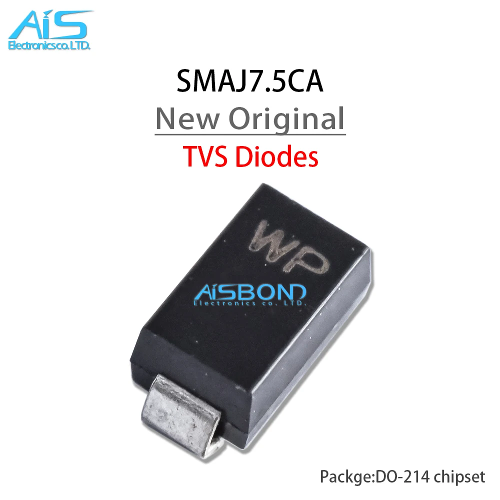 50Pcs SMD TVS Diode SMAJ5.0A SMAJ6.0A SMAJ6.5A SMAJ6.8A SMAJ7.0A SMAJ7.5CA SMAJ8.0CA SMAJ8.5CA SMAJ9.0CA SMAJ10CA 400W 5A SMA
50Pcs SMD TVS Diode SMAJ5.0A SMAJ6.0A SMAJ6.5A SMAJ6.8A SMAJ7.0A SMAJ7.5CA SMAJ8.0CA SMAJ8.5CA SMAJ9.0CA SMAJ10CA 400W 5A SMA