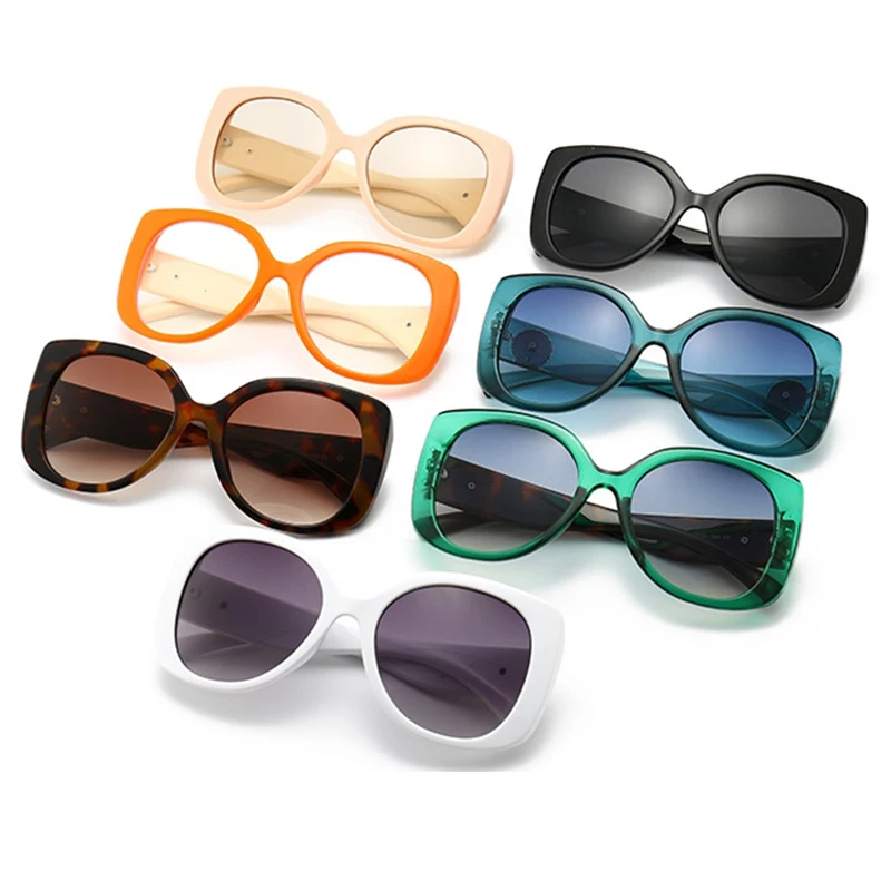 Vintage Round Sunglasses Women Brand Designer 2021 Trend New Oval Sunglasses Female Eyeglass Oculos Luxury Shades UV400
Vintage Round Sunglasses Women Brand Designer 2021 Trend New Oval Sunglasses Female Eyeglass Oculos Luxury Shades UV400