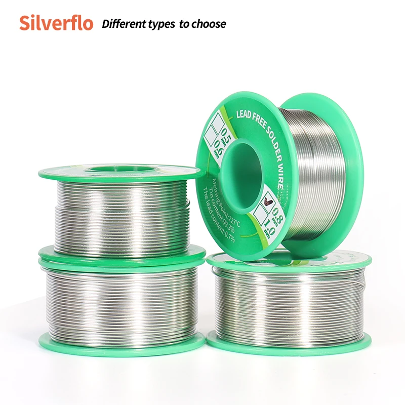 Optional 0.5/0.8/1.0mm Solder Tin Wire Lead Free Environmental Protection Soldering Wire Roll Soldering Tools 
Optional 0.5/0.8/1.0mm Solder Tin Wire Lead Free Environmental Protection Soldering Wire Roll Soldering Tools