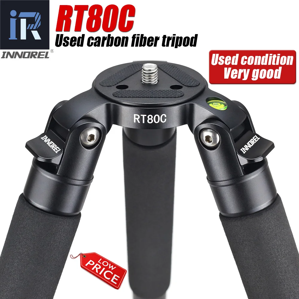 Used RT80C Professional Carbon Tripod for DSLR Camera Video Camcorder Heavy Duty 20kg Load Bowl Tripod Birdwatching Camera Stand
Used RT80C Professional Carbon Tripod for DSLR Camera Video Camcorder Heavy Duty 20kg Load Bowl Tripod Birdwatching Camera Stand