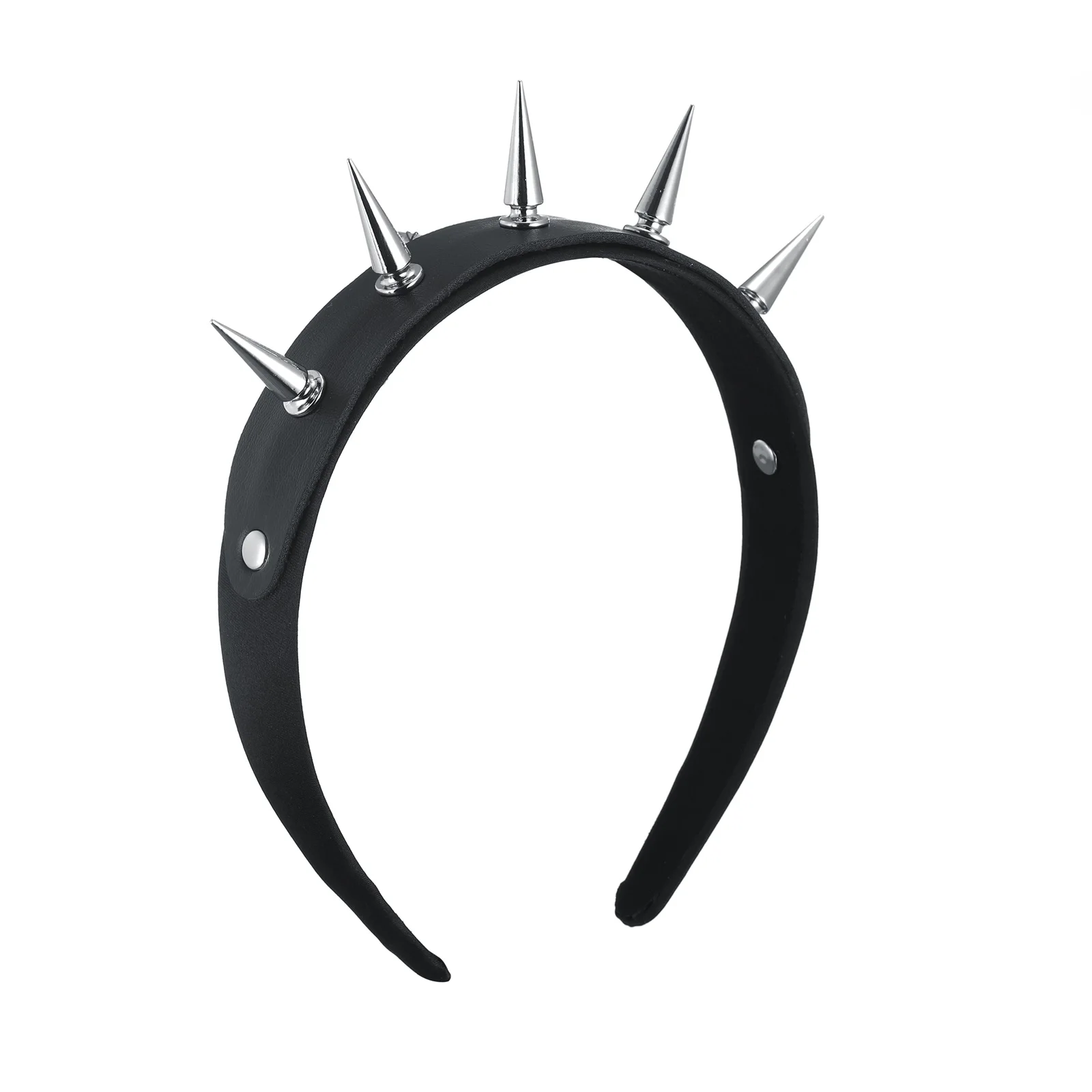Punk Rock Spike HeadBand Goth Hairband Black Leather Headwear Costume Cosplay Jewelry Gothic Accessories
Punk Rock Spike HeadBand Goth Hairband Black Leather Headwear Costume Cosplay Jewelry Gothic Accessories