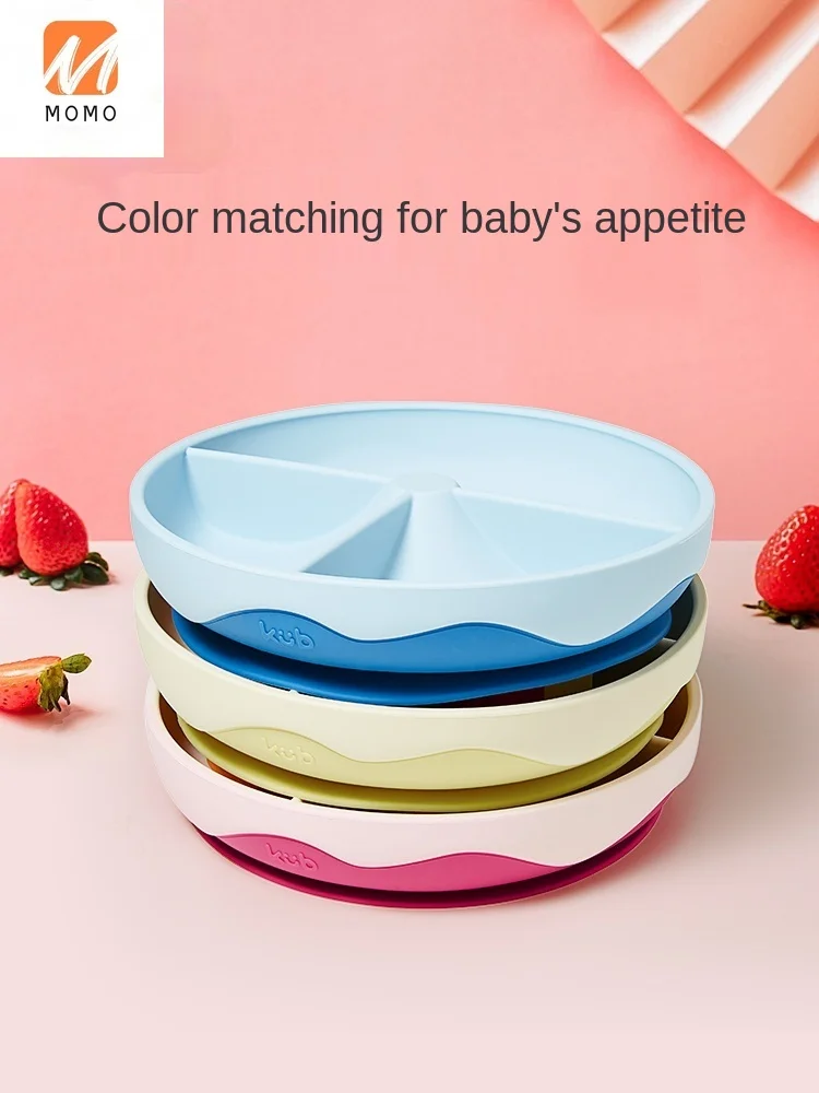 KUB Baby Plate Grid Plate Snack Catcher Solid Food Bowl Baby Drop-Resistant Children's Tableware Silicone Tableware
KUB Baby Plate Grid Plate Snack Catcher Solid Food Bowl Baby Drop-Resistant Children's Tableware Silicone Tableware
