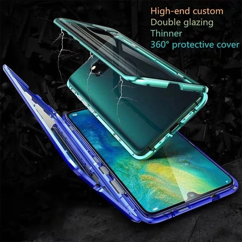360 Magnetic Metal Case For Samsung Galaxy S20 S10 S9 S8 Plus S10E Double-Side Glass For Note20 10 8 9 Plus A51A71 A50 A30 Cover
360 Magnetic Metal Case For Samsung Galaxy S20 S10 S9 S8 Plus S10E Double-Side Glass For Note20 10 8 9 Plus A51A71 A50 A30 Cover