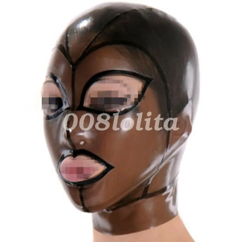 2019 латексная 100% резиновая Дымчатая серая черная маска для косплея