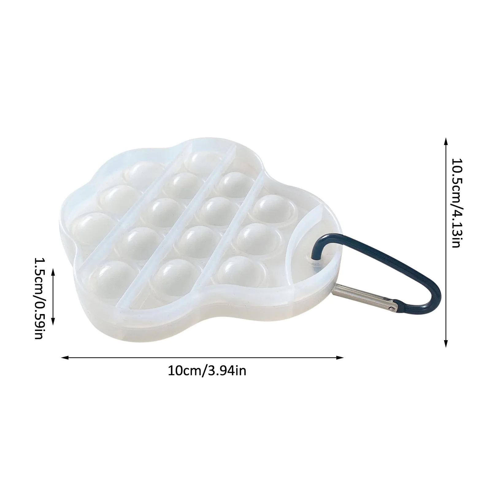 Bubble Sensory Toy Silicone Safe Fidget Toy Keychain Anti-stress Toys Adult Bubble Sensory Toys For Adults Children
Bubble Sensory Toy Silicone Safe Fidget Toy Keychain Anti-stress Toys Adult Bubble Sensory Toys For Adults Children