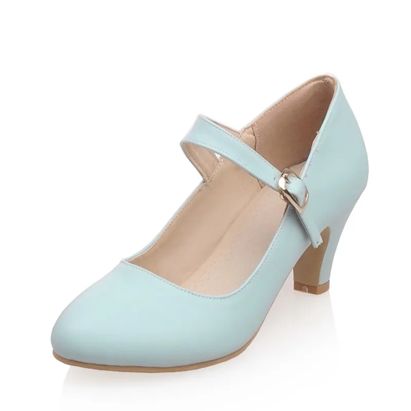 Mary Jane High Heels Pumps Pink Block Heel Women Shoes 5cm Round Toe Buckle Ankle Strap Dress Wedding Party Shoes Bridal White
Mary Jane High Heels Pumps Pink Block Heel Women Shoes 5cm Round Toe Buckle Ankle Strap Dress Wedding Party Shoes Bridal White