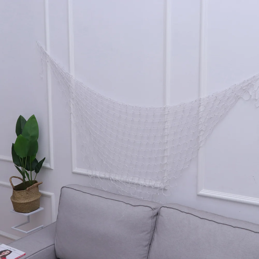 Nautical Fishing Balloon Net Beach Scene Party Decoration Netting (White)
Nautical Fishing Balloon Net Beach Scene Party Decoration Netting (White)