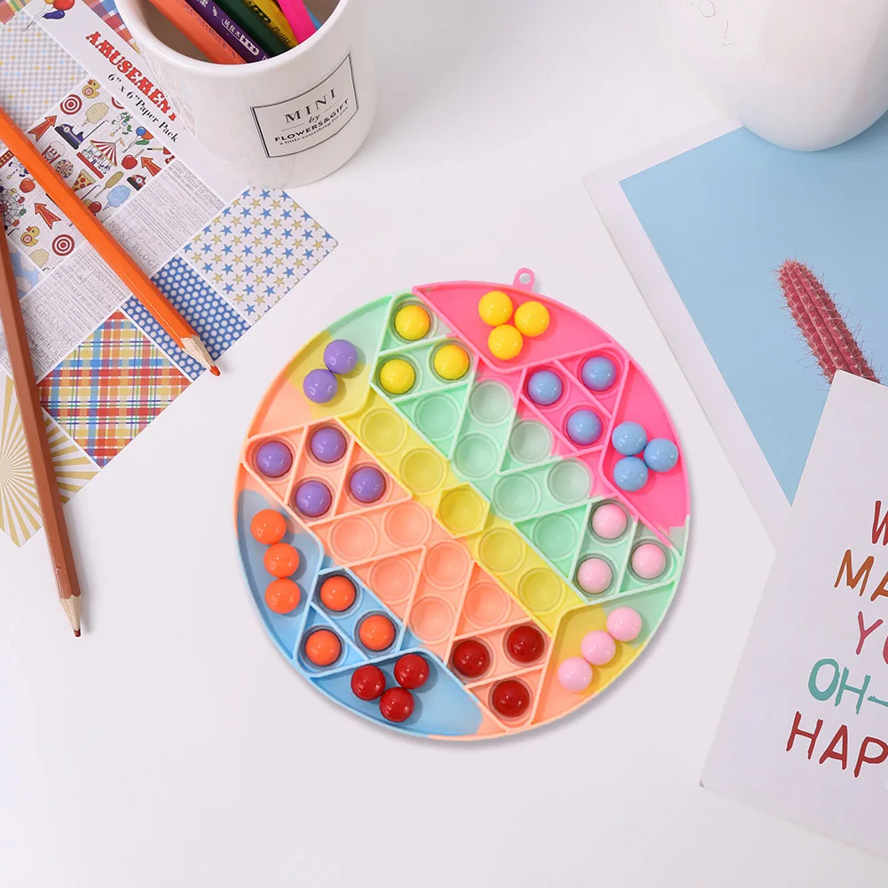 Checkers Push Bubble Fingertip Toys Anti-Stress Silicone Decompression Crafts Special Anti-Stress Game Fidget Toys
Checkers Push Bubble Fingertip Toys Anti-Stress Silicone Decompression Crafts Special Anti-Stress Game Fidget Toys