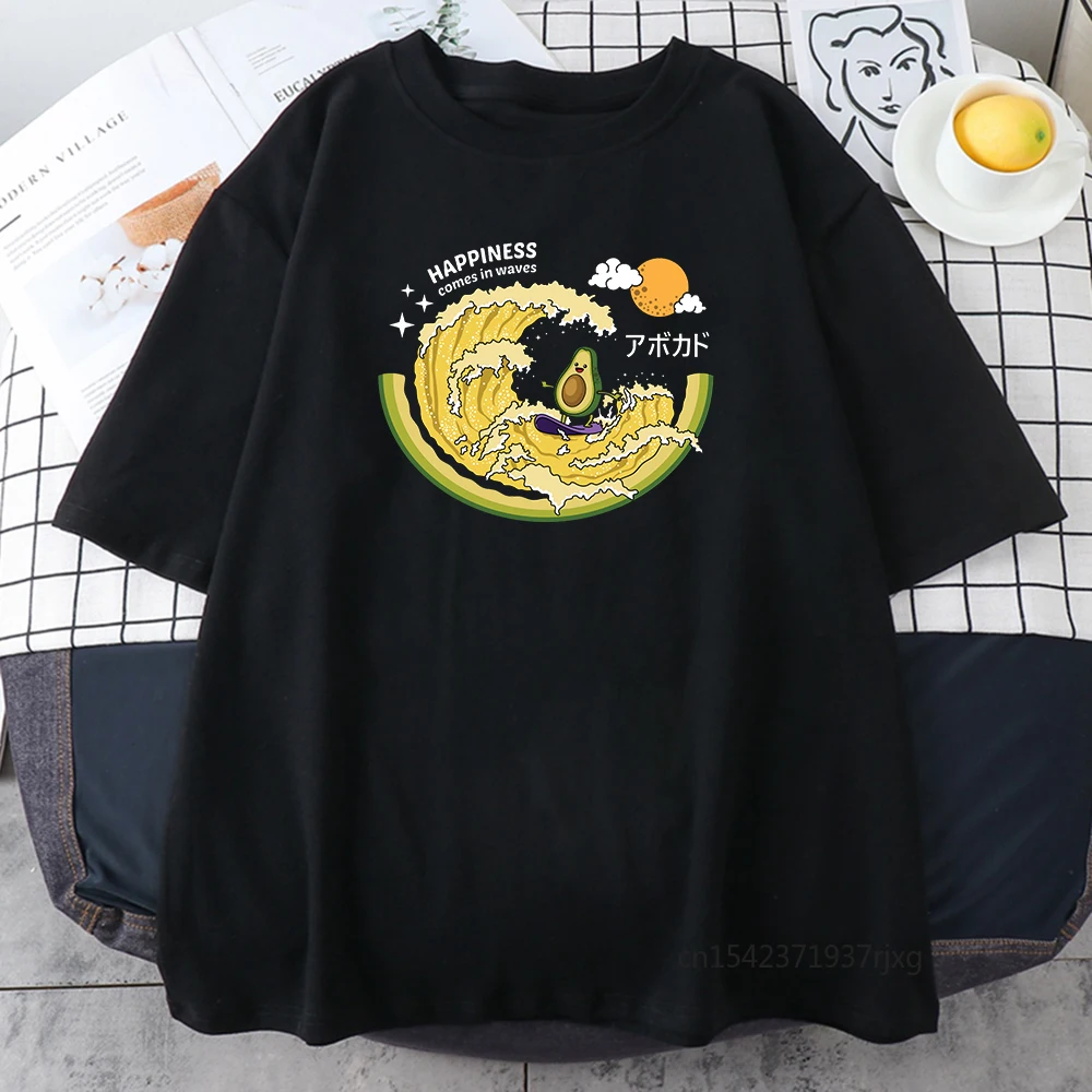 Avocado Wave Print Oversized Woman Tshirt Summer Big Size Anime Top Short Sleeve Streetwear Tee Funny Cute Woman Tshirt
Avocado Wave Print Oversized Woman Tshirt Summer Big Size Anime Top Short Sleeve Streetwear Tee Funny Cute Woman Tshirt