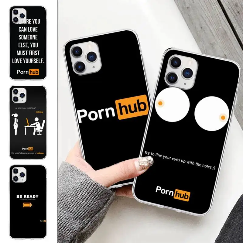 Pornhubs Yellow And Black Phone Case For Iphone 7 8 Plus X Xs Max Xr 11 12 Mini Pro Max SE 2020 Transparent Soft Cover
Pornhubs Yellow And Black Phone Case For Iphone 7 8 Plus X Xs Max Xr 11 12 Mini Pro Max SE 2020 Transparent Soft Cover