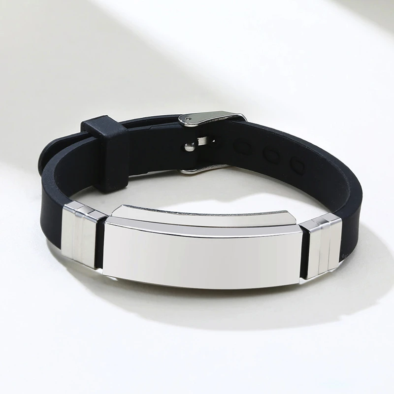 ENGRAVED ID TAG SILICONE BRACELET TO MY MAN HONEY TAKE CARE OF YOURSEL GIFT FOR HUSBAND BOYFRIEND
ENGRAVED ID TAG SILICONE BRACELET TO MY MAN HONEY TAKE CARE OF YOURSEL GIFT FOR HUSBAND BOYFRIEND
