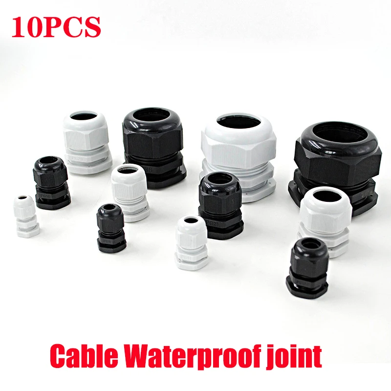 Waterproof Cable Gland 10pcs Cable entry IP68 PG7 for 3-6.5mm PG9 PG11 PG13.5 PG16 PG19/21/ White Black Nylon Plastic Connector
Waterproof Cable Gland 10pcs Cable entry IP68 PG7 for 3-6.5mm PG9 PG11 PG13.5 PG16 PG19/21/ White Black Nylon Plastic Connector
