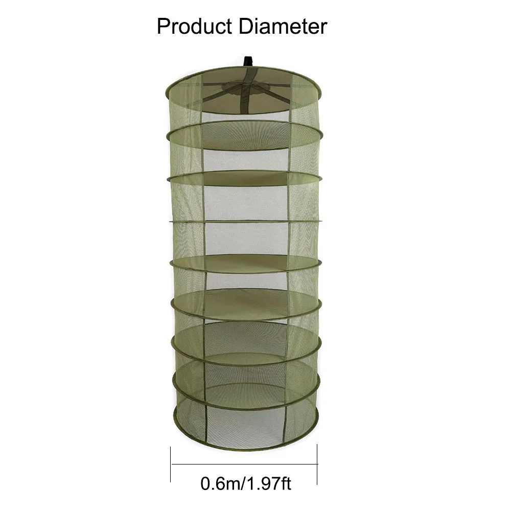New 8 Layers Garden Herb Drying Net Folding Hanging Basket Foldable Dry Rack Bag Mesh Dryer for Herbs Flowers Plants Buds
New 8 Layers Garden Herb Drying Net Folding Hanging Basket Foldable Dry Rack Bag Mesh Dryer for Herbs Flowers Plants Buds