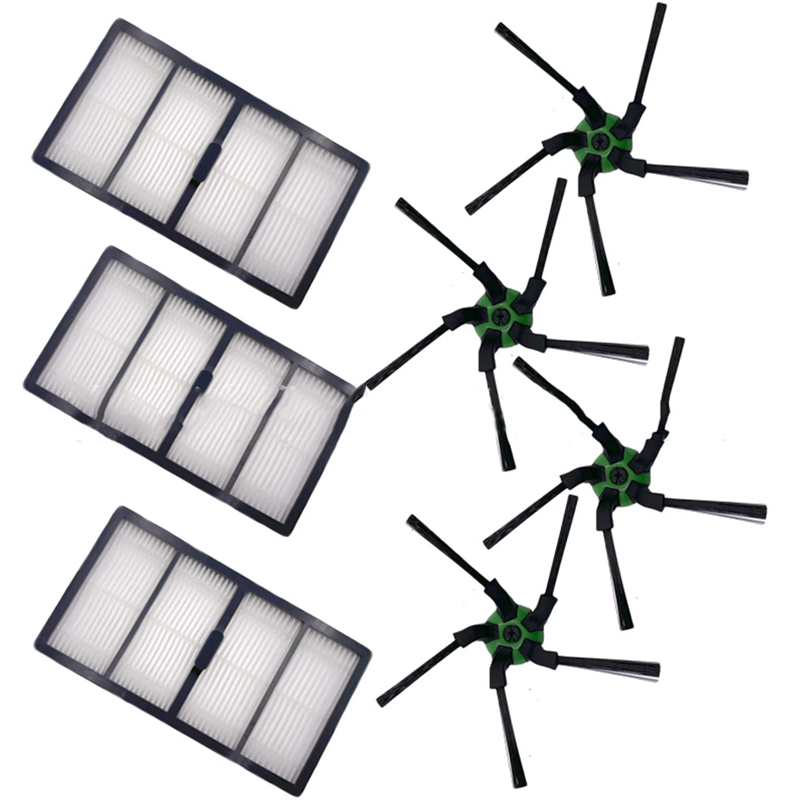 Replacement Brushes Vacuum Cleaner Filters Side Brushes for irobot S9 Sweeping Robot Accessories
Replacement Brushes Vacuum Cleaner Filters Side Brushes for irobot S9 Sweeping Robot Accessories