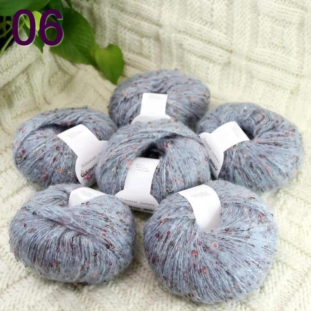 Распродажа 6ballsX50gr роскошные пушистые мягкие новые мохеровые шали вязаные крючком светло-голубые 06
Распродажа 6ballsX50gr роскошные пушистые мягкие новые мохеровые шали вязаные крючком светло-голубые 06