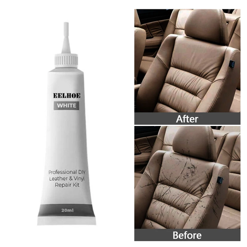 New Car Seat Repair Cream Leather Seat Sofa Coats Holes Scratch Cracks Rips Liquid Repair Tool indoor Cleaner
New Car Seat Repair Cream Leather Seat Sofa Coats Holes Scratch Cracks Rips Liquid Repair Tool indoor Cleaner