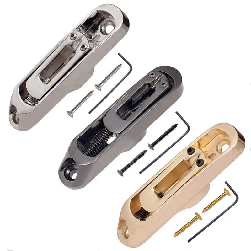 A Set 4 Pcs Individual 4 String Bass Guitar Bridge Saddles Tailpiece Chrome Black For choose guitar accessories parts
A Set 4 Pcs Individual 4 String Bass Guitar Bridge Saddles Tailpiece Chrome Black For choose guitar accessories parts