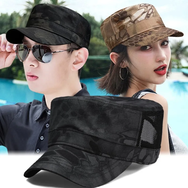 snapback cap women's breathable mesh caps men's flat cap army military hats camouflage hat ventilated casual couple sports cap
snapback cap women's breathable mesh caps men's flat cap army military hats camouflage hat ventilated casual couple sports cap