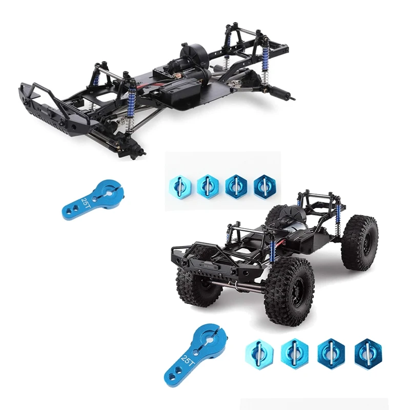 313 мм, 3,5-дюймовая колесная база, собранная рама, шасси для 12,3 RC Crawler Car SCX10 SCX10 II 1/10 90046
313 мм, 3,5-дюймовая колесная база, собранная рама, шасси для 12,3 RC Crawler Car SCX10 SCX10 II 1/10 90046