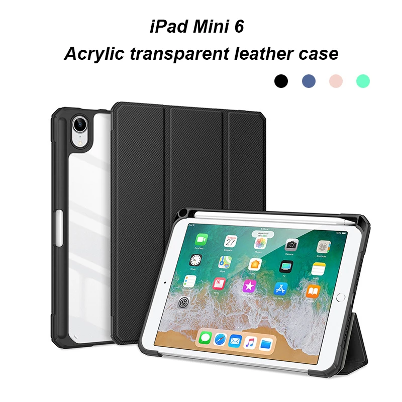 Чехол для iPad Mini 6, чехол для планшета Apple iPad Mini 2021, противоударный умный кожаный Прозрачный чехол для iPad Mini 6 8,3 дюйма
Чехол для iPad Mini 6, чехол для планшета Apple iPad Mini 2021, противоударный умный кожаный Прозрачный чехол для iPad Mini 6 8,3 дюйма