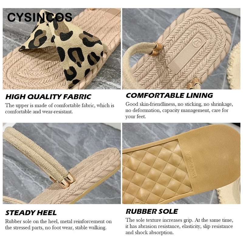 CYSINCOS 2021 Summer Roman Female Sandals New Retro Comfortable Hemp Rope Braided Fisherman Shoes Woman Flat Beach Slippers
CYSINCOS 2021 Summer Roman Female Sandals New Retro Comfortable Hemp Rope Braided Fisherman Shoes Woman Flat Beach Slippers