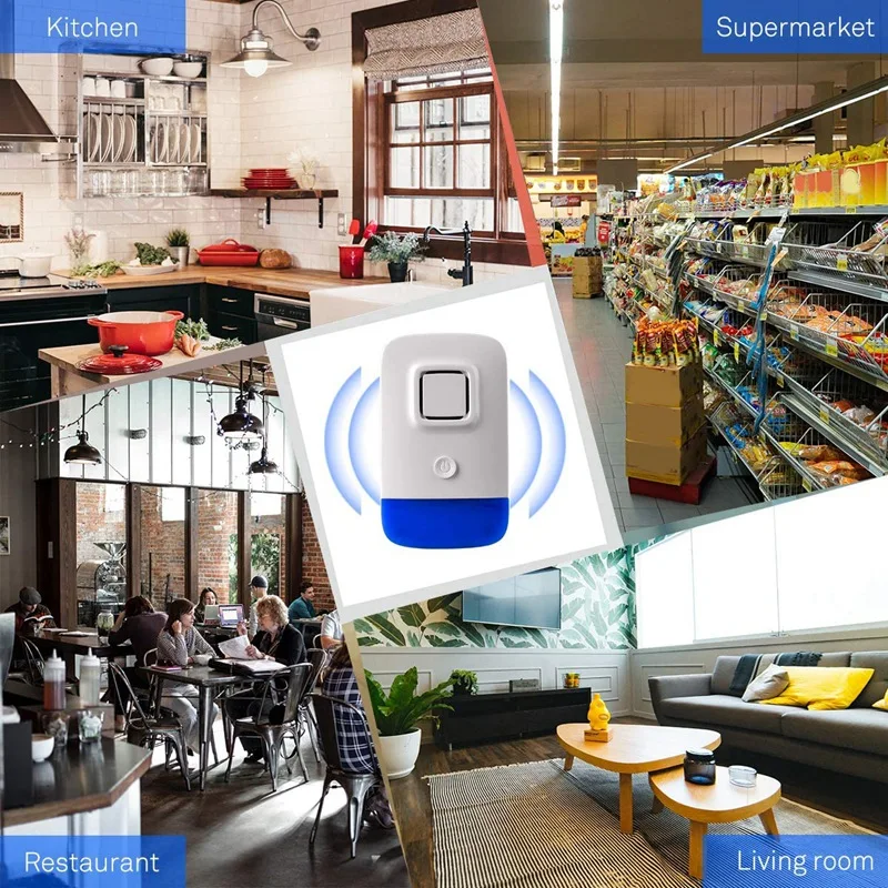 4 Pcs Ultrasonic Insect Pest Repellent Electronic Pest Repeller Plug in Insect Control Repellent Indoor with EU Plug
4 Pcs Ultrasonic Insect Pest Repellent Electronic Pest Repeller Plug in Insect Control Repellent Indoor with EU Plug