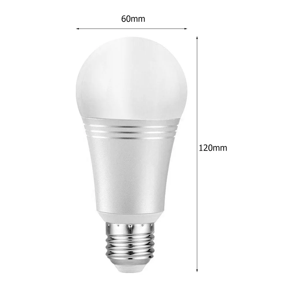 Classic 7W 85V-265V WiFi Smart Light Bulb Multi-functional Practical RGBW Dimmable LED Lamp Work with Amazon Alexa
Classic 7W 85V-265V WiFi Smart Light Bulb Multi-functional Practical RGBW Dimmable LED Lamp Work with Amazon Alexa
