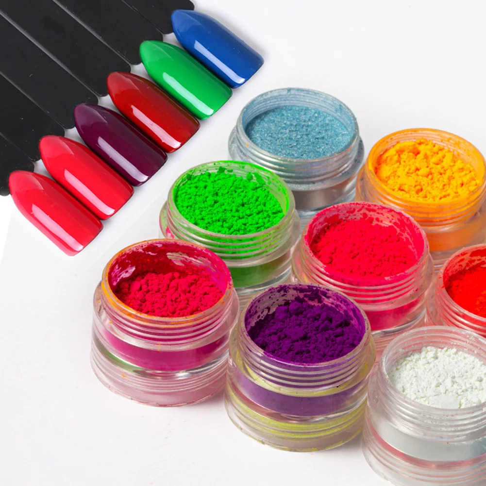 6 Colors Pigment Nail Powder Fluorescent Nail Powder Glitter Iridescent Nail Art Powder Nail Decoration Manicure for Home Salon
6 Colors Pigment Nail Powder Fluorescent Nail Powder Glitter Iridescent Nail Art Powder Nail Decoration Manicure for Home Salon