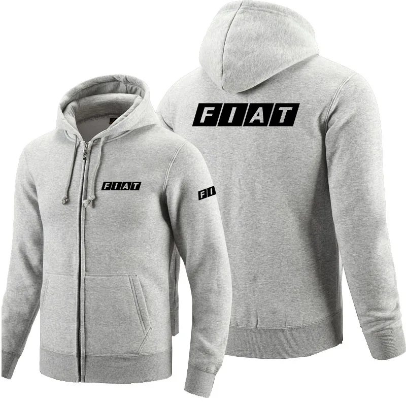 New Srping White Fiat logo zipper Sweatshirt Men Zipper Hoodies Autumn Hoodie Winter Long Fashion Casual Clothes o9
New Srping White Fiat logo zipper Sweatshirt Men Zipper Hoodies Autumn Hoodie Winter Long Fashion Casual Clothes o9