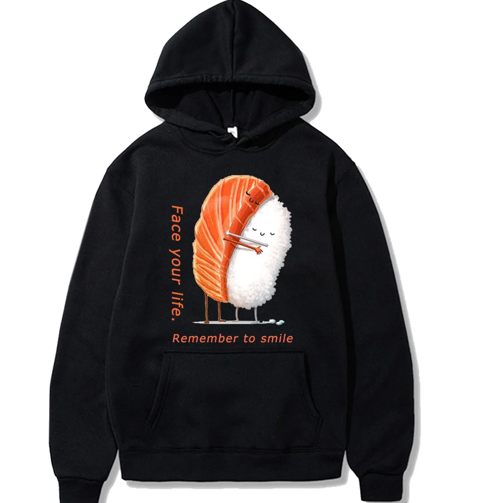 Harajuku Sushi Print Hoodie Fashion Loog Sleeve Sportswear Sweatshirt Hoodie Positive Energy Casual Hoodie Men Women
Harajuku Sushi Print Hoodie Fashion Loog Sleeve Sportswear Sweatshirt Hoodie Positive Energy Casual Hoodie Men Women