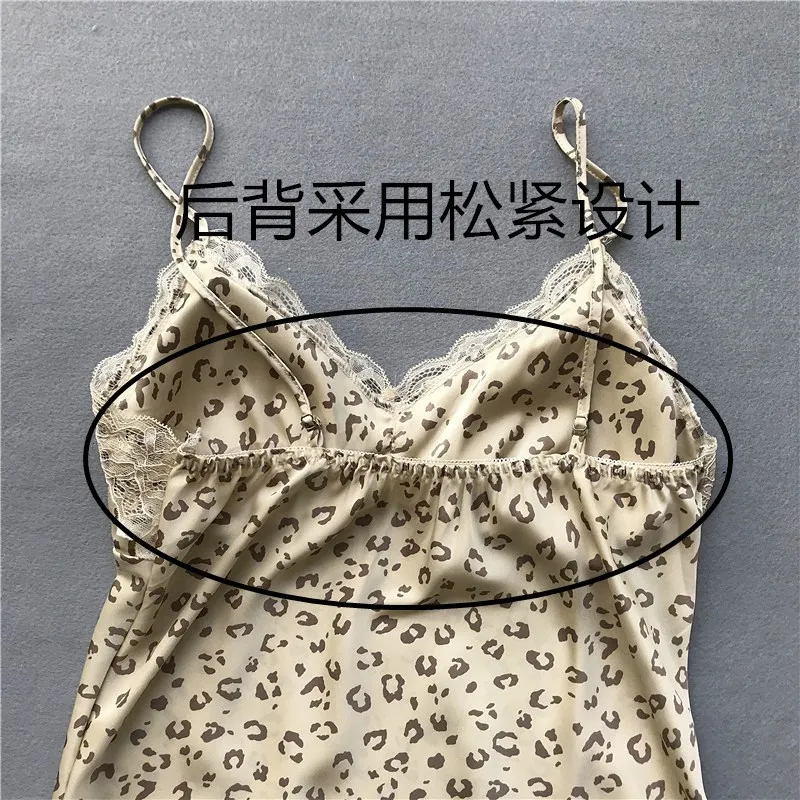 Robe Suit Women Print Leopard Satin 5PCS Sleep Set Nightwear Loose Lace Kimono Bathrobe Gown Intimate Lingerie Sexy Negligee
Robe Suit Women Print Leopard Satin 5PCS Sleep Set Nightwear Loose Lace Kimono Bathrobe Gown Intimate Lingerie Sexy Negligee