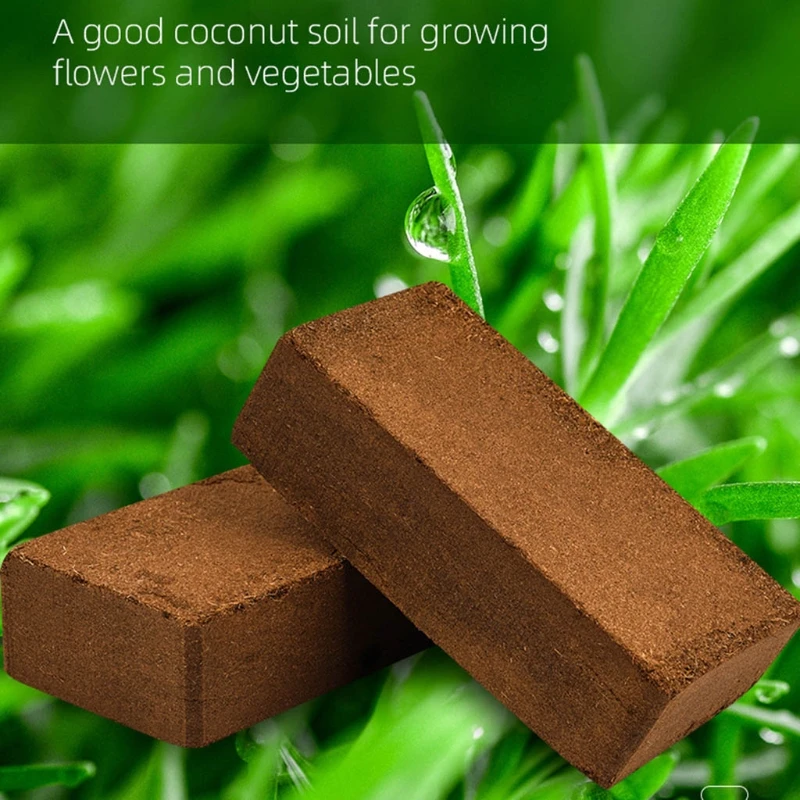9L Coco Coir Brick Compressed Coconut Fiber Substrate Blocks Garden Expandable Plant Potting Soil for Vegetables Flowers
9L Coco Coir Brick Compressed Coconut Fiber Substrate Blocks Garden Expandable Plant Potting Soil for Vegetables Flowers