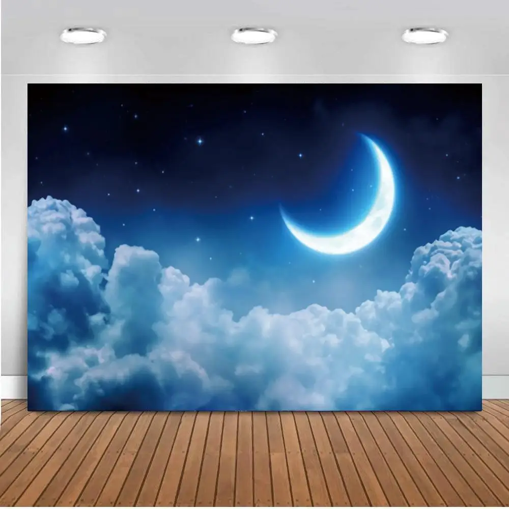 Newborn Backdrop Fantasy Moon Protrait Boy 1st Birthday Party Photography Background Baby Shower Kids Cake Table Decoration
Newborn Backdrop Fantasy Moon Protrait Boy 1st Birthday Party Photography Background Baby Shower Kids Cake Table Decoration